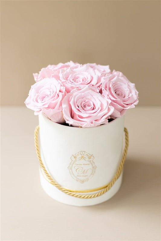 The White Gold Collection - Roses Pink